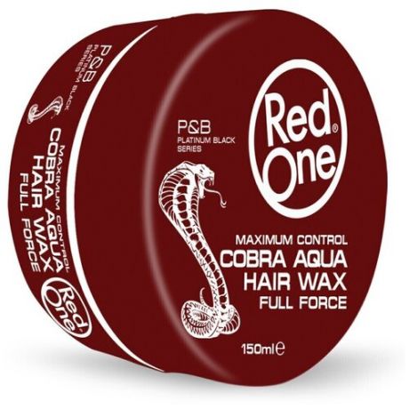 RedOne Аква-воск для волос ультрасильной фиксации Aqua Hair Wax COBRA, 150 мл