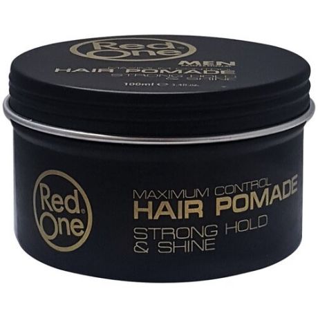 RedOne Сияющая помада для волос сильной фиксации Hair Pomade STRONG HOLD & SHINE, 100 мл