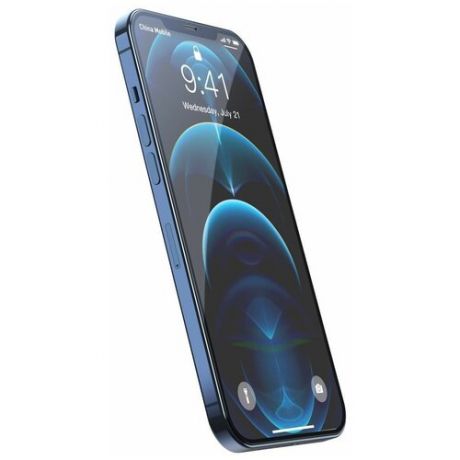 Защитное стекло Baseus 0.3mm Full-screen and Full-glass Закаленное и Антиультрафиолет для iPhone 12/12 Pro 6.1 SGAPIPH61P-KP01