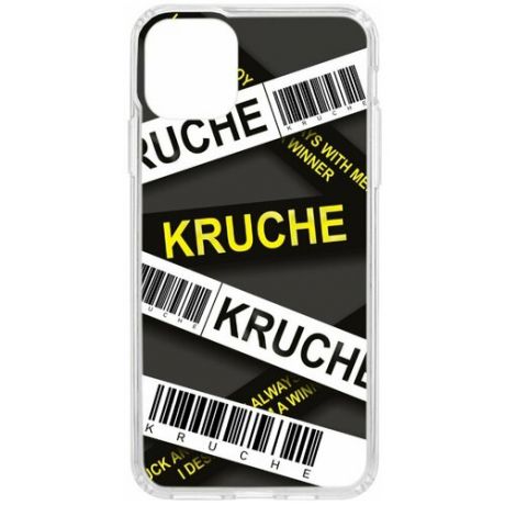 Чехол для Apple iPhone 11 Pro Max Kruche print Kruche / Чехол для Apple iPhone / чехол для айфон / бампер на айфон / чехол накладка для iPhone / противоударная накладка для iPhone / защита для iPhone / защита на айфон / cсиликоновый чехол для iPhone / пластиковый чехол на iPhone / защитный чехол для iPhone /