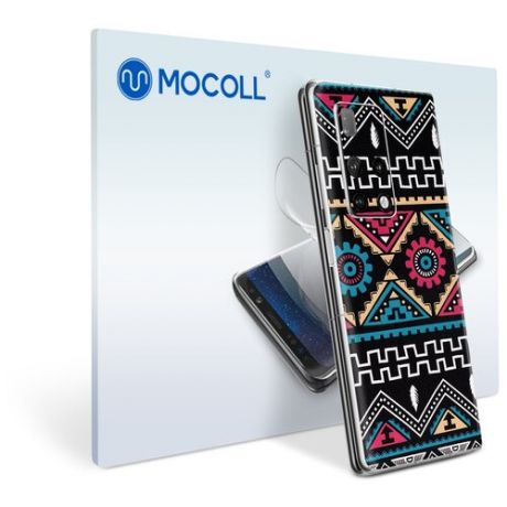 Пленка защитная MOCOLL для задней панели Huawei Mate X2 Богемный узор Икат