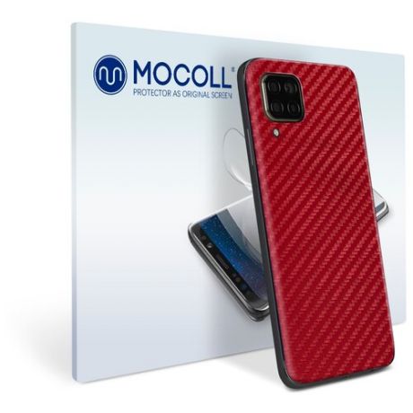 Пленка защитная MOCOLL для задней панели Huawei Mate 30E Pro Карбон Красный