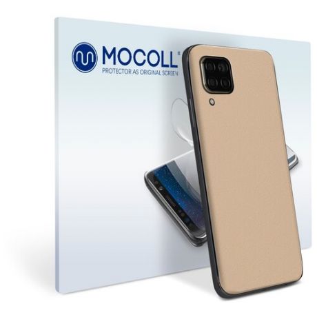 Пленка защитная MOCOLL для задней панели Huawei P Smart Pro Кожа Белая