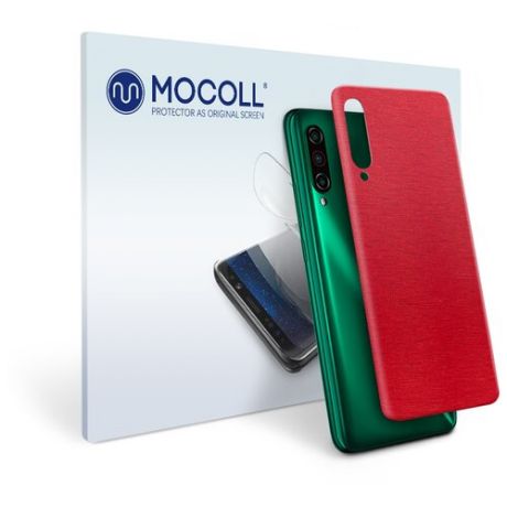 Пленка защитная MOCOLL для задней панели Meizu M3E Металлик Красный