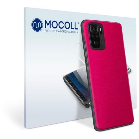 Пленка защитная MOCOLL для задней панели Xiaomi Redmi Note 9T Металлик Розовый