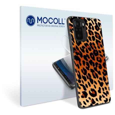 Пленка защитная MOCOLL для задней панели Xiaomi Redmi Note 10 Pro Леопард