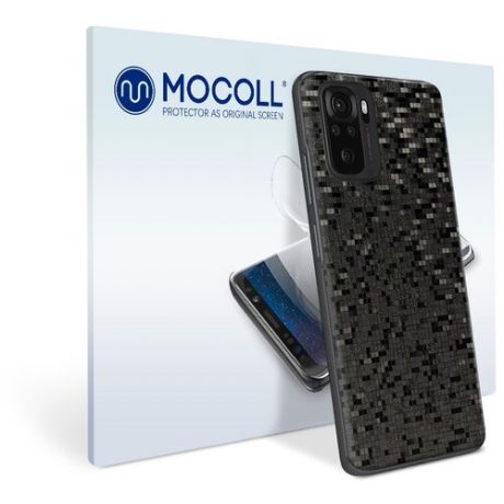 Пленка защитная MOCOLL для задней панели Xiaomi Redmi Note 10 Pro Тень тетрис