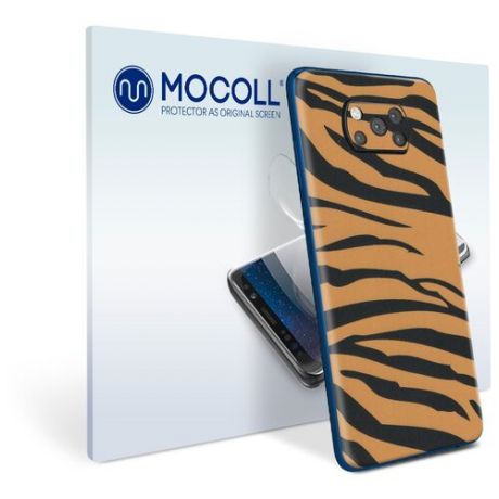 Пленка защитная MOCOLL для задней панели Xiaomi Poco C3 Бенгальский тигр