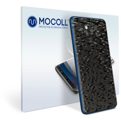 Пленка защитная MOCOLL для задней панели Xiaomi Poco C3 Тень тетрис