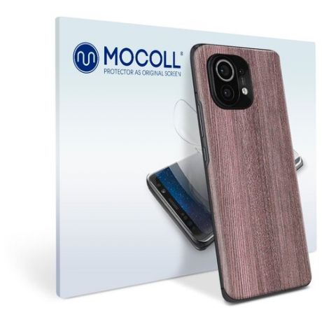 Пленка защитная MOCOLL для задней панели Xiaomi Mi 11Lite Дерево Дуб Сонома
