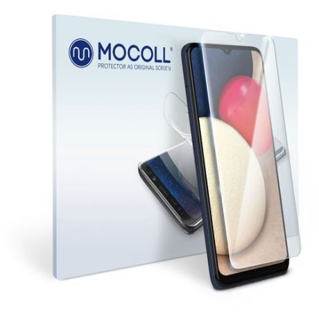 Пленка защитная MOCOLL для дисплея Samsung Galaxy A02S Прозрачная глянцевая