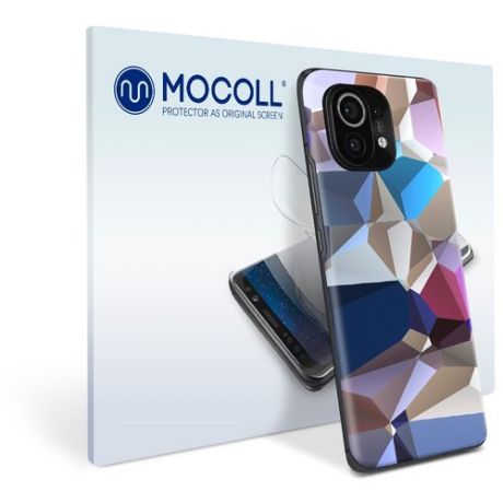 Пленка защитная MOCOLL для задней панели Xiaomi Mi 11 Цветная мозаика