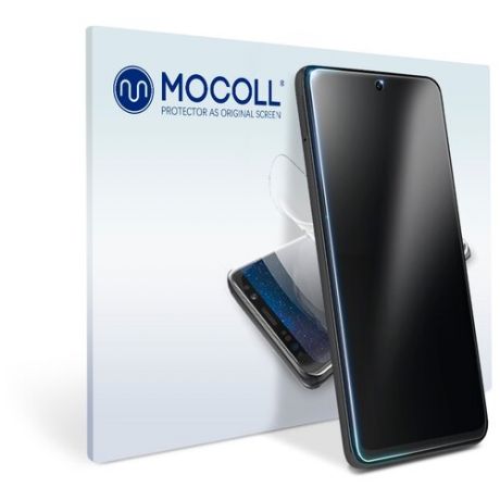 Пленка защитная MOCOLL для дисплея Xiaomi Redmi Note 10 Прозрачная антибликовая (BLC)