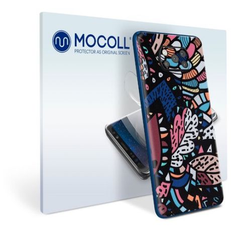 Пленка защитная MOCOLL для задней панели Xiaomi Poco X3 NFC Богемный узор Пальметта