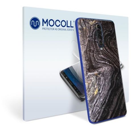 Пленка защитная MOCOLL для задней панели Xiaomi Poco M2 Камень Черный