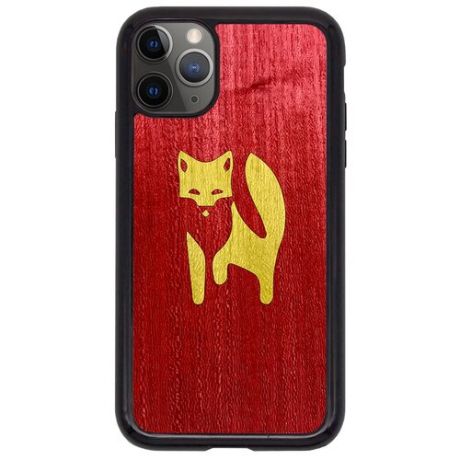 Чехол Timber&Cases для Apple iPhone 11 Pro, TPU, WILD collection - Хитрость леса/Лиса (Красный - Желтый Кото)