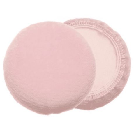 Губка макияжная Eurostil, круглая, розовая 01360