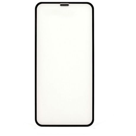 Защитное стекло 3D для Apple iPhone 11 Pro/Xs/X с защитой динамика от пыли (5.8") черный