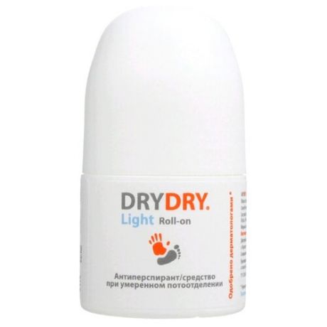 DryDry, Антиперспирант Light, ролик, 50 мл