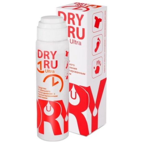 Dry RU, Антиперспирант Ultra, дабоматик, 50 мл