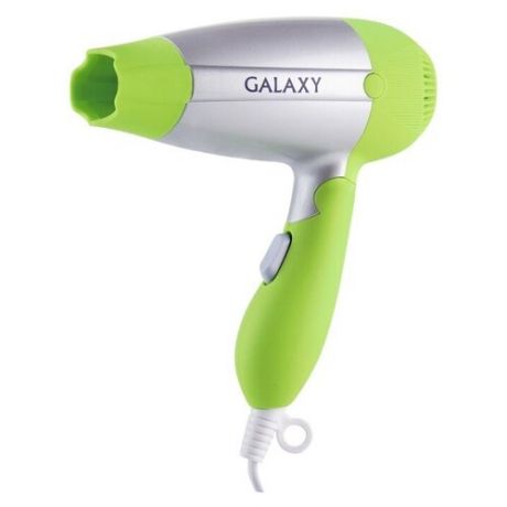 Фен GALAXY GL4301, серебристый/зеленый
