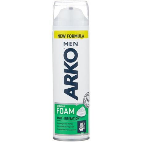 Пена для бритья Anti-Irritation Arko, 200 мл