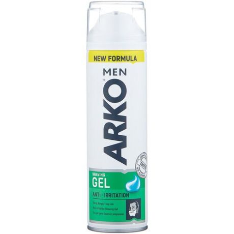 Гель для бритья Anti-Irritation Arko, 200 мл