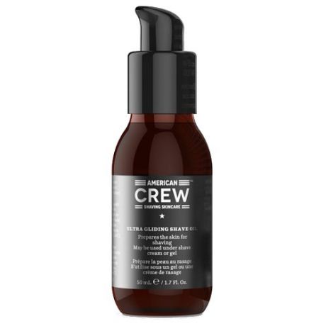 Ultra Gliding Shave Oil / Lubricating Shave Oil American Crew, 50 мл