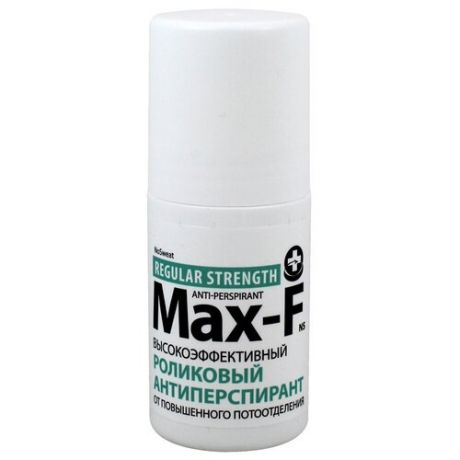 Max-F, Антиперспирант Regular Strength 15%, ролик, 50 мл