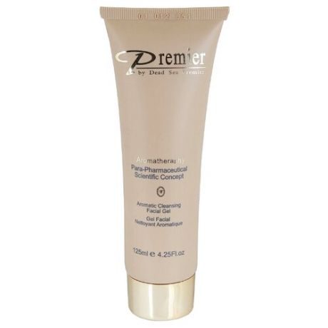 Premier Dead Sea Очищающий гель для умывания проблемной кожи лица Aromatic Cleansing Facial Gel, 125мл