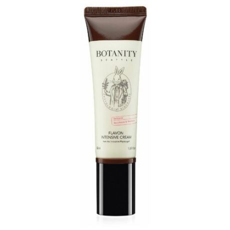 Botanity Успокаивающий питательный крем для чувствительной кожи Flavon Intensive Cream, 50мл