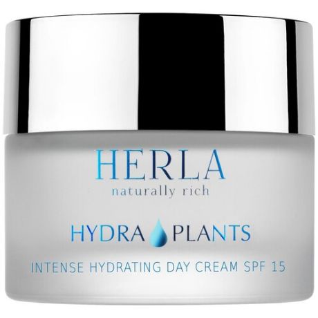 HERLA Интенсивно увлажняющий дневной крем SPF 15 Hydra Plants intense hydrating day cream SPF 15, 50 мл