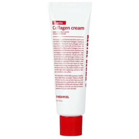 Крем с коллагеном и лактобактериями MEDI-PEEL Red Lacto Collagen Cream, 50 мл,07