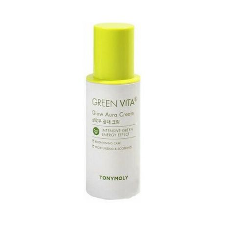TONYMOLY Крем для лица с витамином C GREEN VITA C Glow Aura Cream