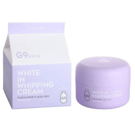 Berrisom Осветляющий крем для лица с экстрактом молочных протеинов для чувствительной кожи G9 White In Whipping Ccream, 50мл