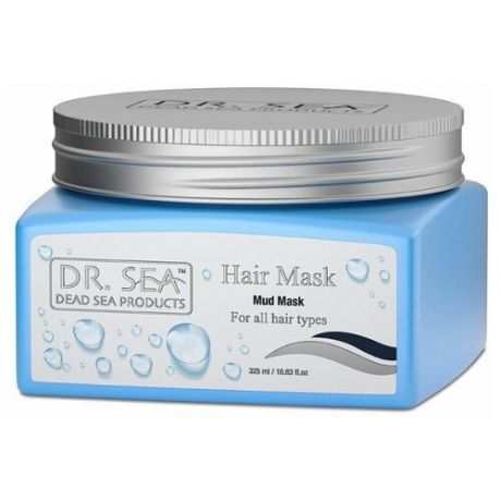 Dr. Sea / Маска с грязью Мертвого моря против выпадения волос, 325 мл
