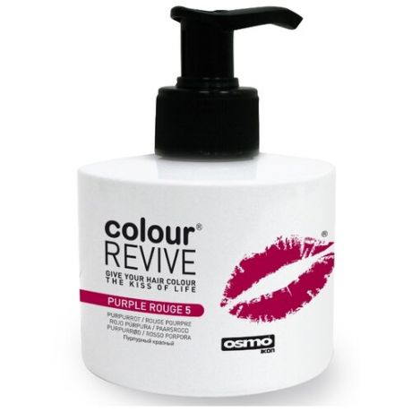 Крем-кератин COLOUR REVIVE для окрашенных волос OSMO пурпурный красный 225 мл