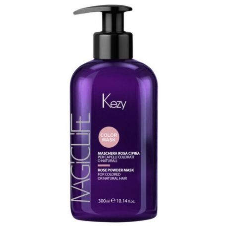 KEZY Rose Powder mask for colored or natural hair Маска «Пудра» для окрашенных или натуральных волос 300 мл