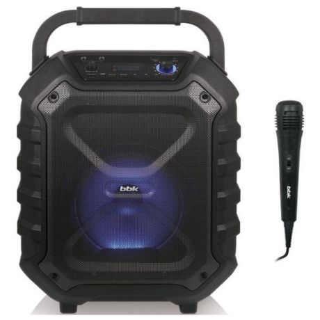 Музыкальная система BBK BTA8001 (B) black (50Вт, Bluetooth, AUX IN, USB2.0, караоке) BTA8001 (B))