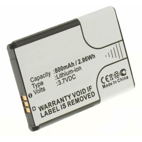 Аккумулятор iBatt iB-U1-M256 800mAh для Samsung GT-E1200M, GT-E2121B, GT-E1200, GT-E1081T, GT-E2232 Duos, SGH-C270, SGH-C160,