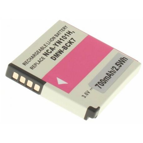 Аккумулятор iBatt iB-B1-F226 700mAh для Panasonic DMW-BCK7E, NCA-YN101H, DMW-BCK7,