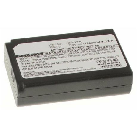 Аккумулятор iBatt iB-U1-F266 1300mAh для Samsung NX11, NX10, NX100, NX20, NX5,