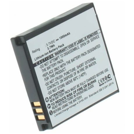 Аккумулятор iBatt iB-B1-F261 1000mAh для Samsung SLB-0937,