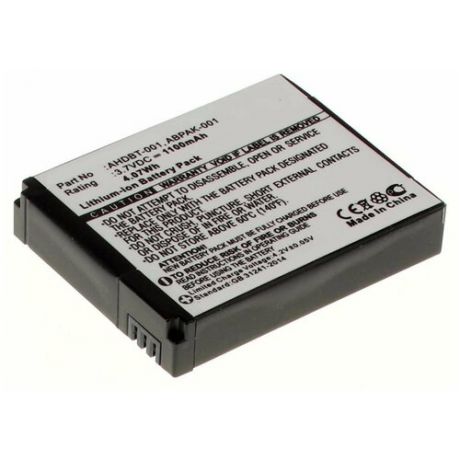 Аккумулятор iBatt iB-B1-F423 1100mAh для GoPro AHDBT-001, AHDBT-002,