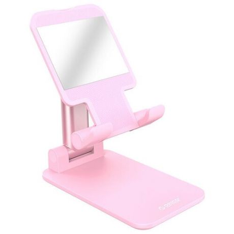 Держатель для смартфона Orico MPHJ розовый с зеркалом