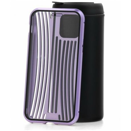 Чехол для Apple iPhone 11 Pro Kruche Metal Suitcase Purple/чехол айфон 11 pro/магнитный чехол на айфон 11 pro/чехол на 11 pro айфон/металлический чехол на айфон 11 про/чехол на айфон 11 pro/кейс на iphone 11 pro/защитный чехол 360/чехол на айфон 11 pro с защитой камеры/накладка для iphone 11 pro/айфон 11 pro чехол/чехол на айфон 11 про/бампер на айфон 11 про/чехол айфон 11 pro с защитой камеры/чехол iphone 11 pro/iphone 11 pro чехол/противоударный чехол iphone 11 pro/чехол на айфон 11 про противоударный