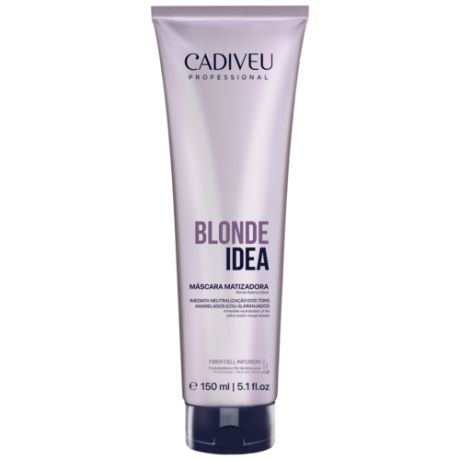 Cadiveu Маска для волос Тонирующий Уход Idea Blonde Balance Mask, 150 мл