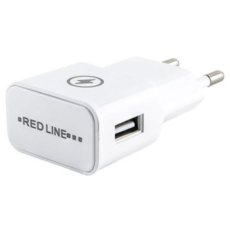 СЗУ Red Line 1 USB (модель NT-1A) 1A и кабель 8pin для Apple белый