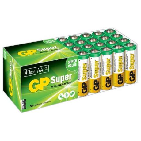GP GP Super Alkaline 15A LR6 Батарейка GPSuperAlkaline15ALR6