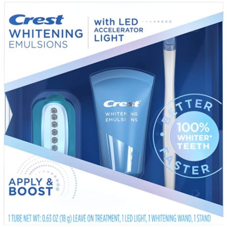 Crest Whitening Emulsions with LED Light – Отбеливающая эмульсия